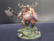 Warhammer Age Of Sigmar Putrid blightkings Maggotkin of Nurgle Pomalowany