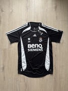 Replika koszulka piłkarska Real Madryt czarna retro 2006/07