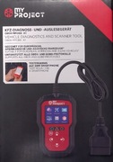 MyProject, OBDII, EOBD, diagnostyka i czytnik pojazdów, skaner 
