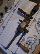 Stara,ręczna wiertarka IXION.Strych.