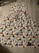 Zasłony 135x235 długie - oczka - 2 szt retro vintage 