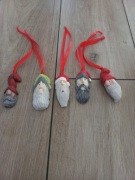 Bombki mikołaje ok 7cm