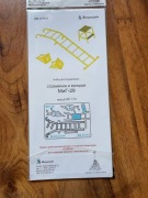 MIG-29 DRABINA Z PODKŁADKAMI skala 1:72 (Microdesign)      