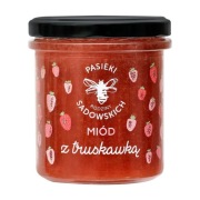 Pasieki Rodziny Sadowskich, miód z truskawką, 430 g