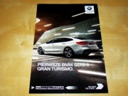 Prospekt BMW 6 Gran Turismo 2017 j.polski !