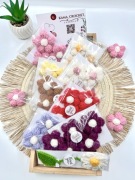 Kwiatek na szydełku