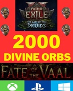 2000 DIVINE ORBÓW POE 2 THE LAST OF THE DRUIDS NOWA LIGA FATE OF THE VAAL
