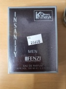 PERFUMY MĘSKIE JFENZI INSANITY MEN 100ML, KWIATOWO-DRZEWNE