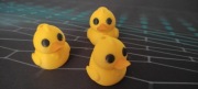 Breloczek dla dzieci Cute Duck with Feet & Keychain  druk 3D.