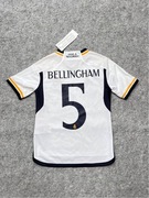 Koszulka piłkarska Adidas Real Madryt 23/24 Home Bellingham #5 roz. 128 cm