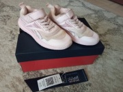 Reebok buty buciki na rzep sportowe ròżowe 29