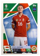 Karta Topps Euro 2024  HUN 12 DANIEL GAZDAG WĘGRY