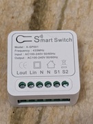 Switch RF433 sterownik z wej. pstryczka