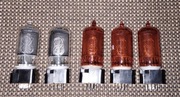 5x Nixie ZM1000 Philips z podstawkami