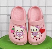 Nowe buty dziecięce chodaki klapki ala crocs kapcie 15,3cm Hello Kitty 