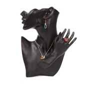 Stojak Wieszak Popiersie Manekin Na Naszyjniki Czarny