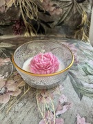 Świeca sojowa Piwonia w szkle