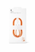 Nowy kabel Apple USB-C na USB-C | Oplot | Pomarańczowy