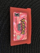Karta konsoli z grami wideo GBA seria Pokemon FireRed wersja amerykańska 