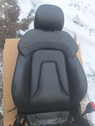 OPARCIE FOTELA PRAWEGO PASAŻERA AUDI A5 8T 3D COUPE CABRIO WENTYL SKÓRA