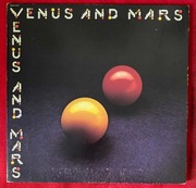 WINGS Venus and Mars 1st press USA EX + 2 Plakaty