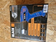 OPALARKA ELEKTRYCZNA 2 BIEGI 4 DYSZE 600C 2000W MOCNA ZESTAW BLACK