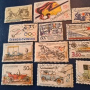 Znaczki pocztowe Czechosłowacja. 