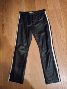 Zara studio spodnie skorzane r. M