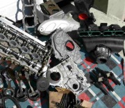  3,7 VORTEC - HUMMER .Osprzęt silnika miska koła 