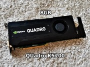 NVidia QUadro 8GB K5200