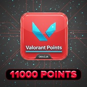 11000 Valorant Points VP - Doładowanie na twoje konto I Gwarancja I 24/7