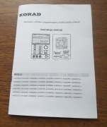 Polska instrukcja obsługi zasilacza Korad KA3005 KA6005 itd