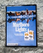 Plakat w ramce 30x40 Marlboro Lights 