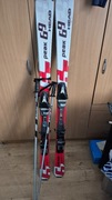 Head  Peak 69 142cm, wiązania Tyrolia SP 100 rental + kijki Head 100cm