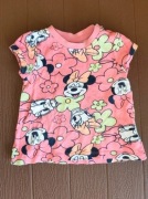 33. Różowa koszulka myszka mini rozmiar 74