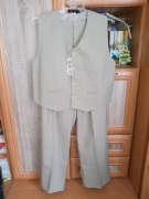 Komplet kamizelka i spodnie roz 164