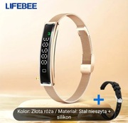 Nowy, elegancki SmartBand w kolorze złotym