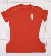 Koszulka sportowa biało-czerwona "9" PL XXL T-shirt bawełna 
