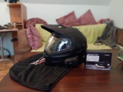 Kask szczękowy caberg tourmax + freedcon r1