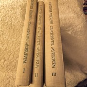 Władysław Tatarkiewicz Historia filozofii 3 tomy wyd. 1958 bdb-