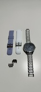 Smartwatch Damski Zegarek MENU PL Rozmowy SMS Puls SMART WATCH+2 PASKI