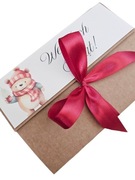 Koperta folder etui teczka na zdjęcia 15 x 21 cm personalizacja świąteczna