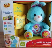 Zabawka interaktywna Królik puszek z plecakiem 