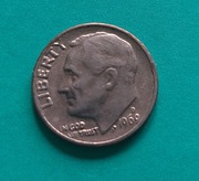 10 CENTÓW USA 1969 ONE DIME LIBERTY Roosevelt