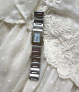 Esprit zegarek na bransolecie srebrny vintage retro oldschool