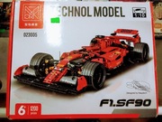 Klocki TECHNOL MODEL - F1 SF90 - kompatybilne- 1200 szt!