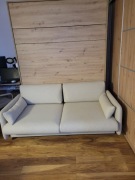 Tapczanopółka 160x200 z sofą praktycznie nowa.