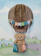 Balon Marzeń z Mini Koszyczkiem / Dekoracja z Woreczkami (Idealny prezent)