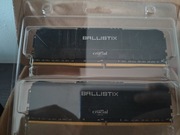 Pamięć RAM DDR4 Crucial Ballistix Black DDR4 16GB 2x8GB 3200MHz CL16