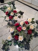 Stroik na cmentarz - kompozycja +flakon.